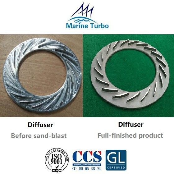 T-  Turbocharger / T- T-CR Series Turbo Diffuser For Marine Turbo Replacement Parts